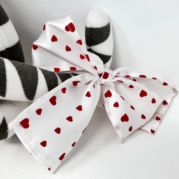 Sugarloaf‎ Gray White Cross Eyed Cat Nylon Wiskers Bow on Tail 12.5" Sugar Loaf - Picture 8 of 10